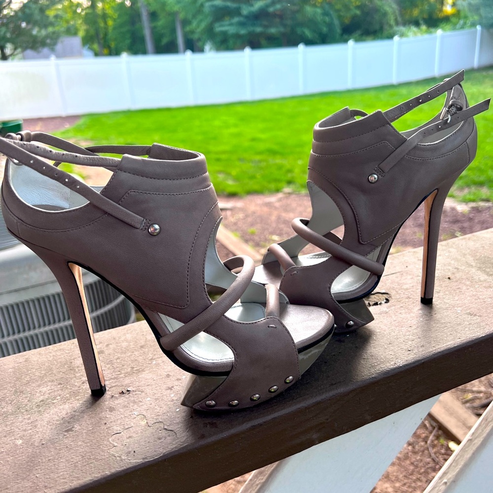 Camilla Skovgaard Cut Out Platform Punk Sexy Stiletto Shoes
